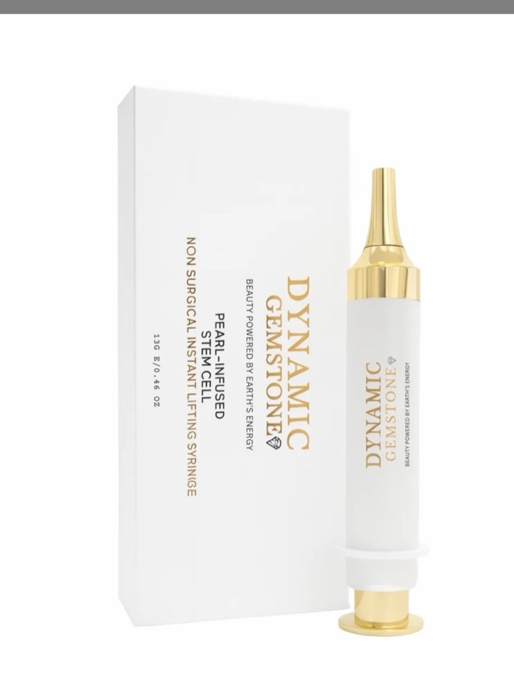 Pearl-Infused Serum - White & Gold